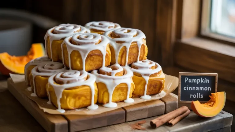 Pumpkin Cinnamon Rolls