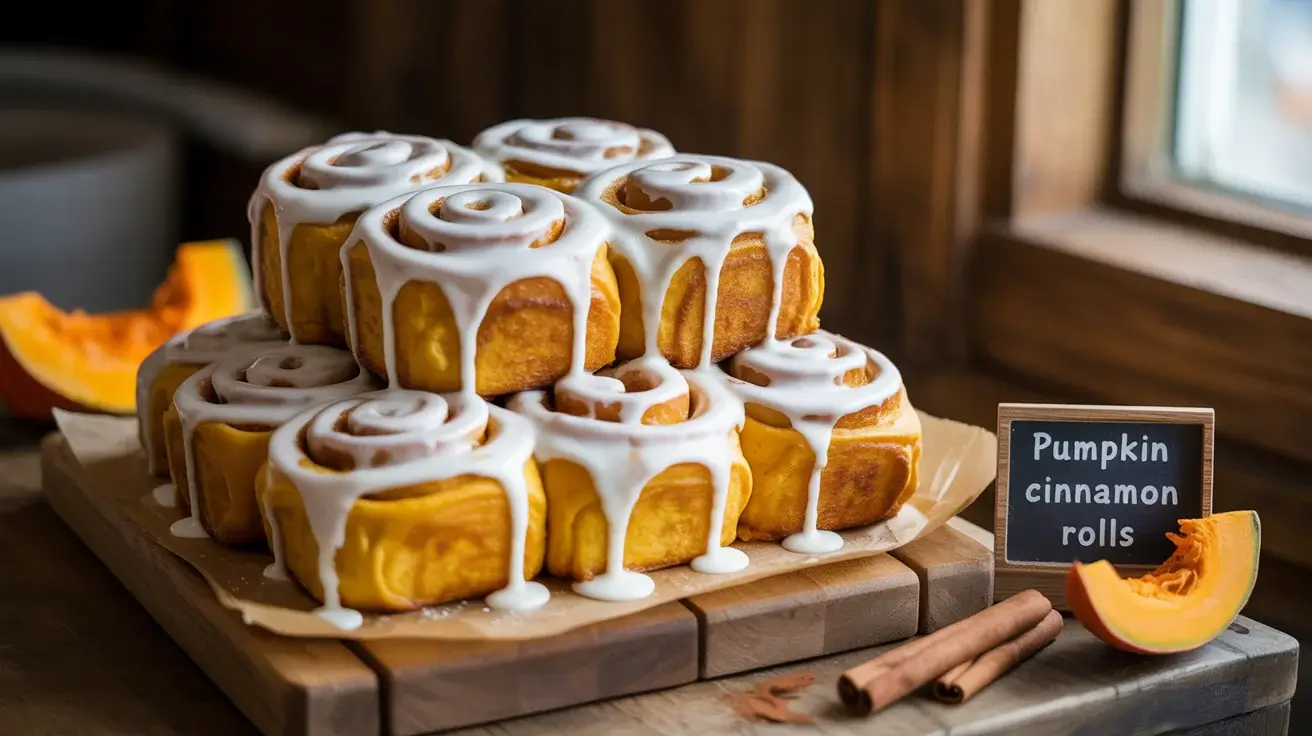 Pumpkin Cinnamon Rolls