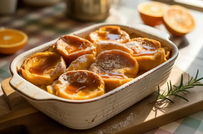 Pumpkin French Toast Casserole