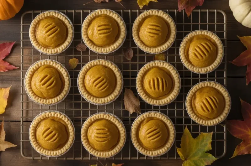 Pumpkin Spice Mini Pies