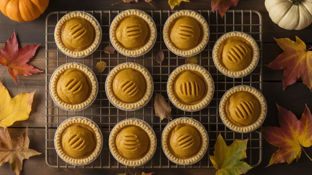 Pumpkin Spice Mini Pies