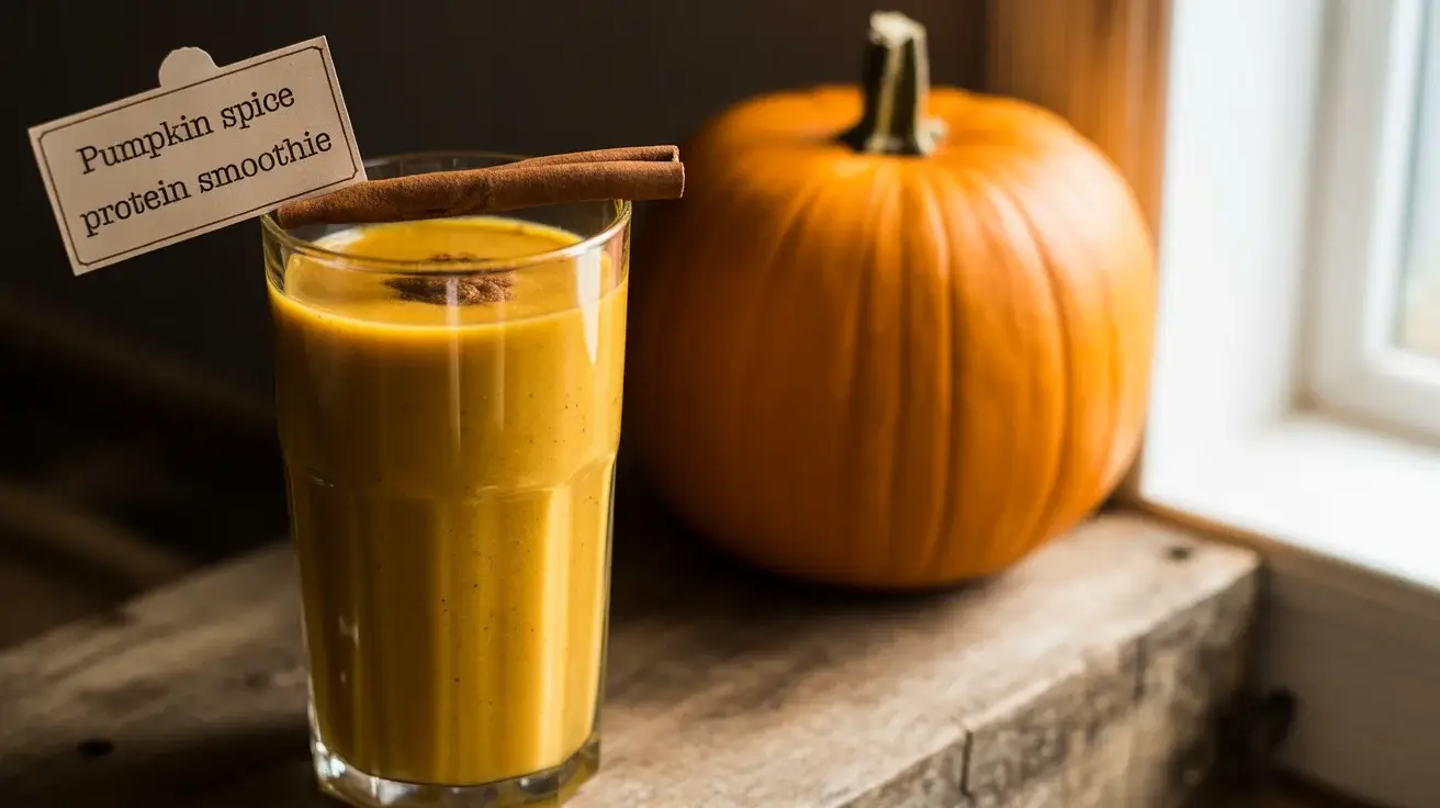 Pumpkin Spice Protein Smoothie