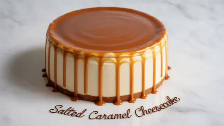 Salted Caramel Cheesecake