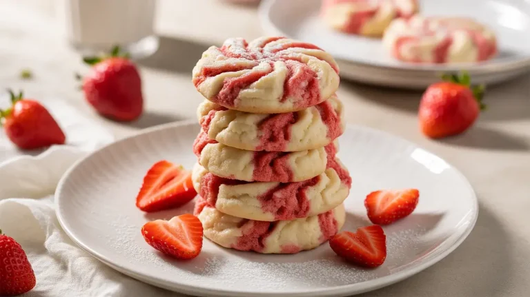 Strawberry Cheesecake Cookies