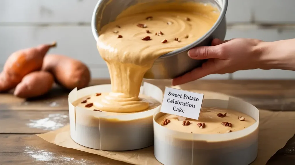 Make Sweet Potato Celebration Cake