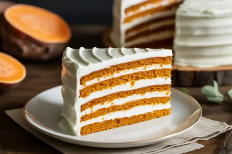 Sweet Potato Celebration Cake: A Moist & Flavorful Dessert