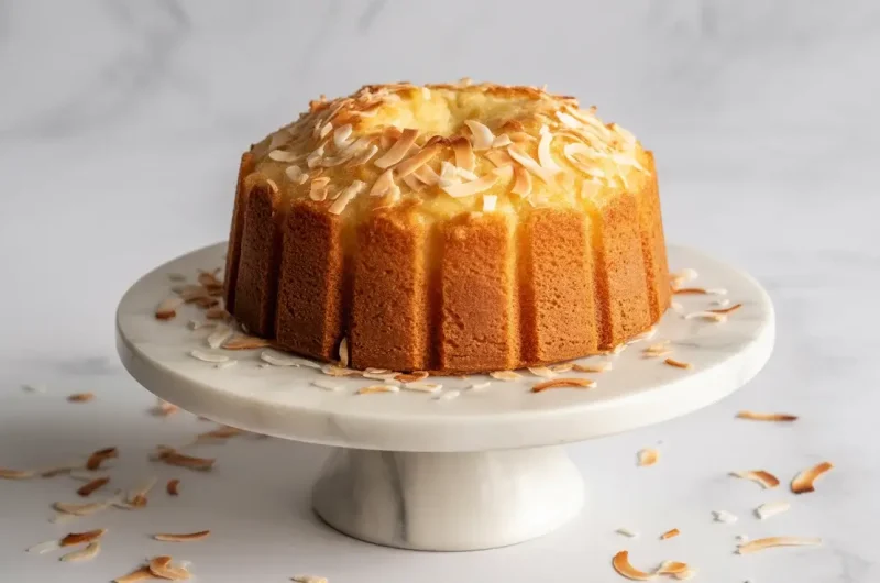 The Best Coconut Pound Cake Recipe