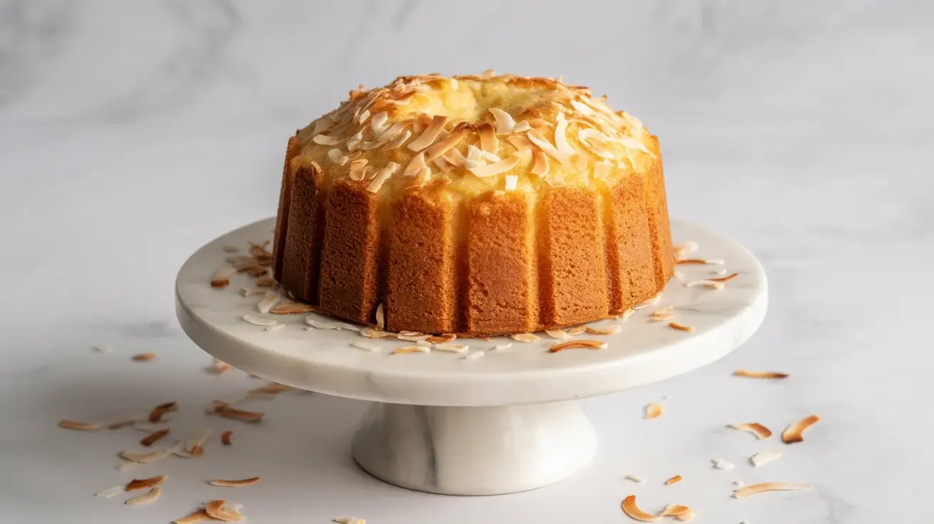 The Best Coconut Pound Cake Recipe