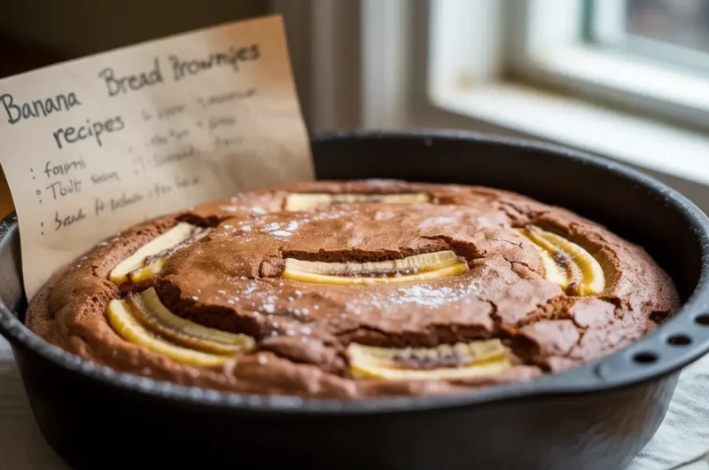 The Ultimate Banana Bread Brownies Recipe