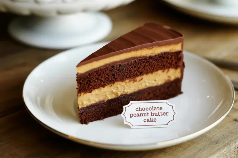The Ultimate Chocolate Peanut Butter Cake