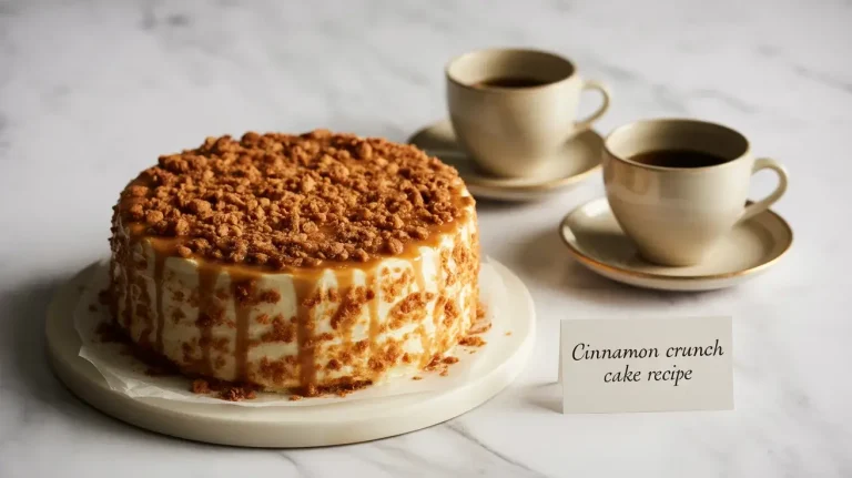 The Ultimate Cinnamon Crunch Cake Recipe