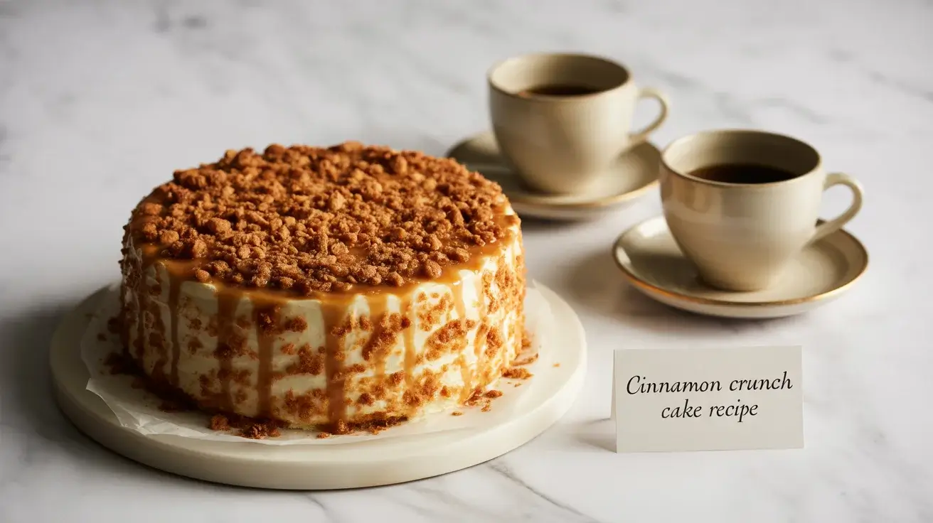 The Ultimate Cinnamon Crunch Cake Recipe