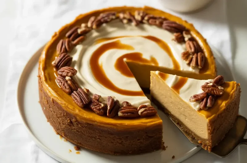 The Ultimate Pumpkin Pecan Cheesecake Recipe