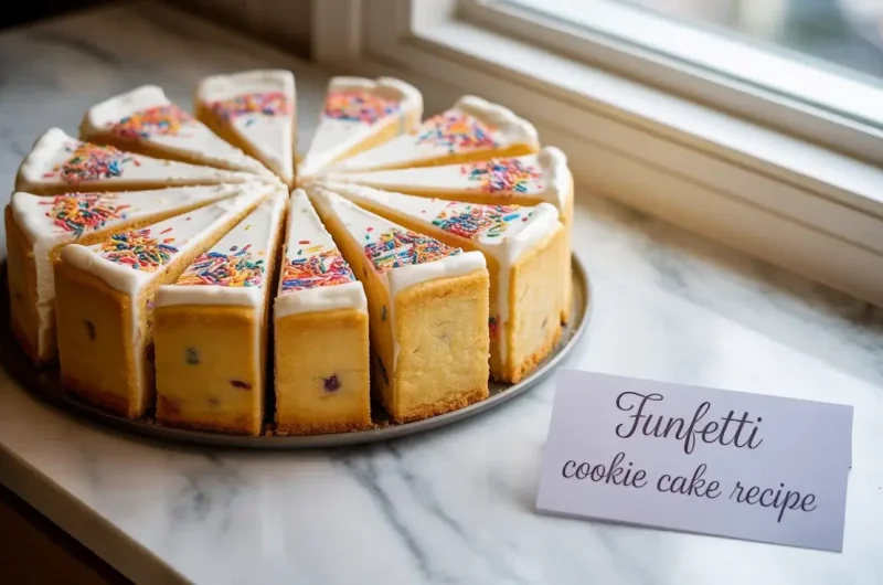 Ultimate Funfetti Cookie Cake Recipe