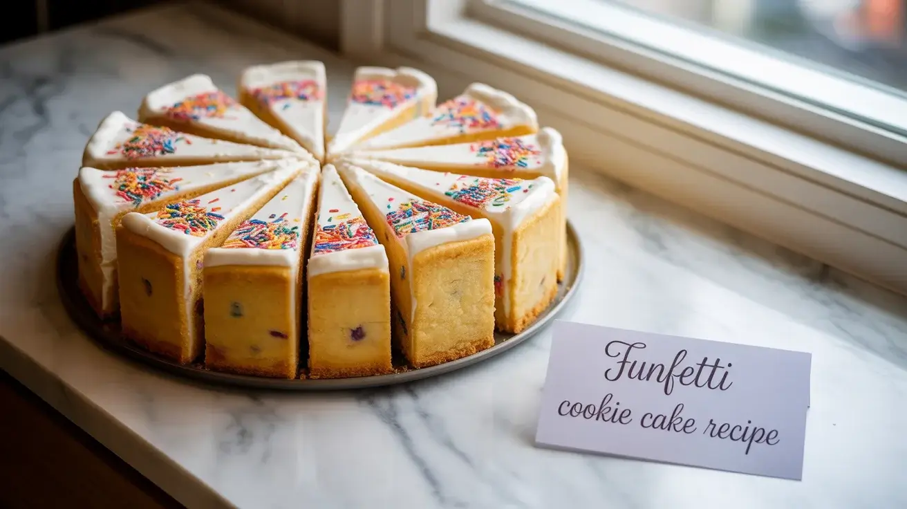 Ultimate Funfetti Cookie Cake Recipe
