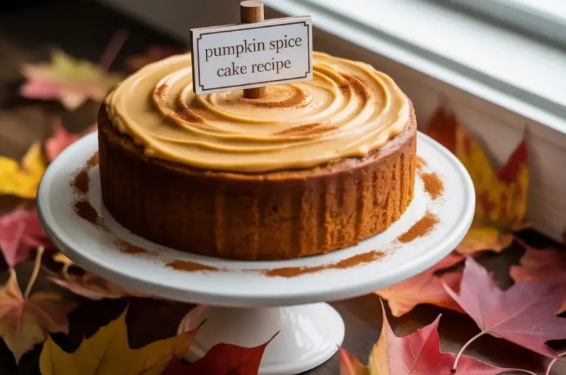 Ultimate Pumpkin Spice Cake Recipe