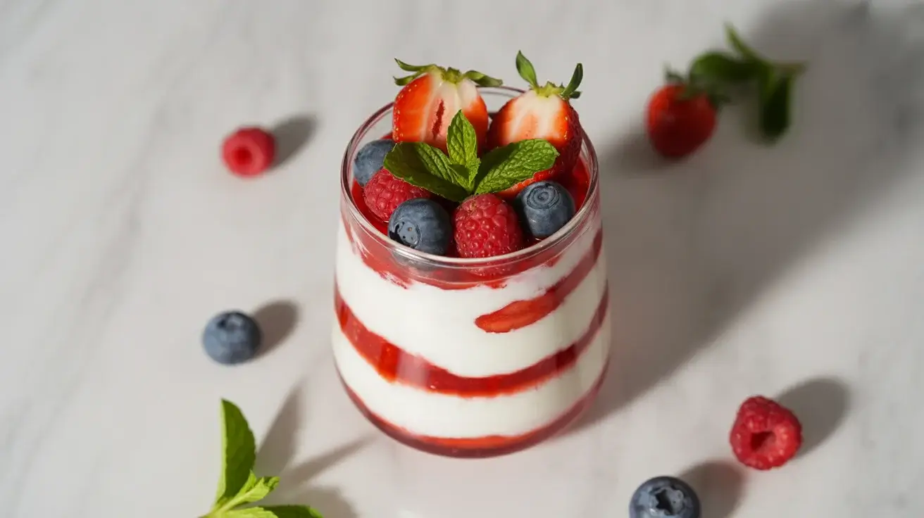 2 Minute Strawberry Yogurt Dessert (Light, Fresh & Guilt-Free!)