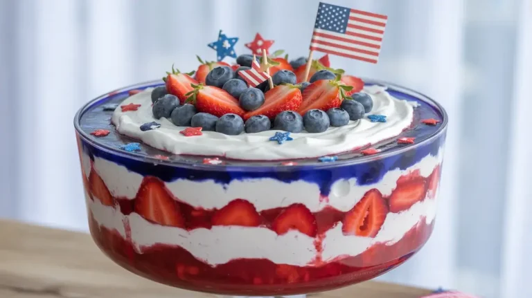 4th of July Trifle: A Festive No-Bake Dessert