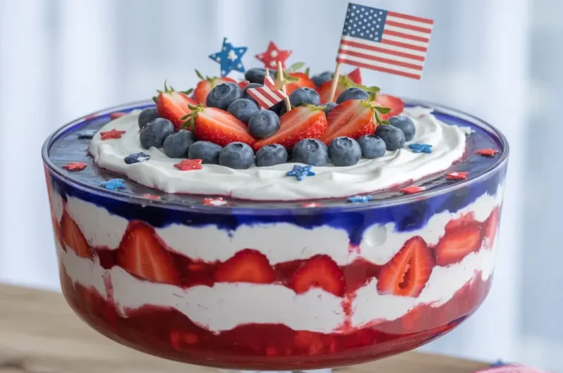 4th of July Trifle: A Festive No-Bake Dessert