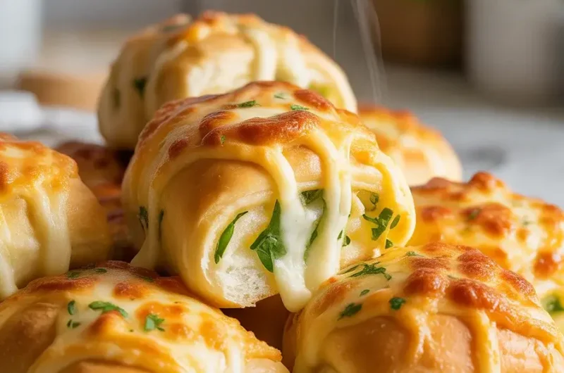 Cheesy Garlic Butter Rollups