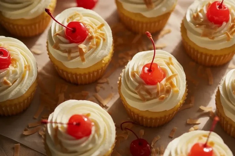 Bahama Mama Cupcakes