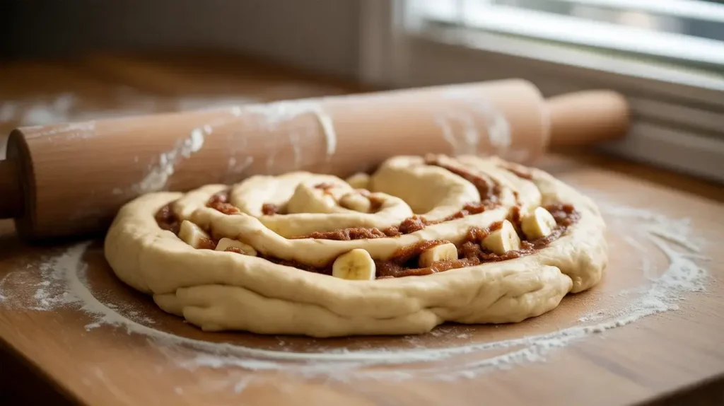 Make Banana Cinnamon Rolls