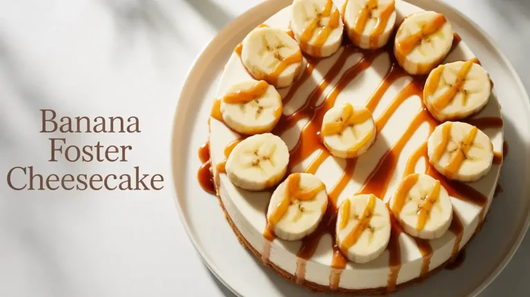 Banana Foster Cheesecake