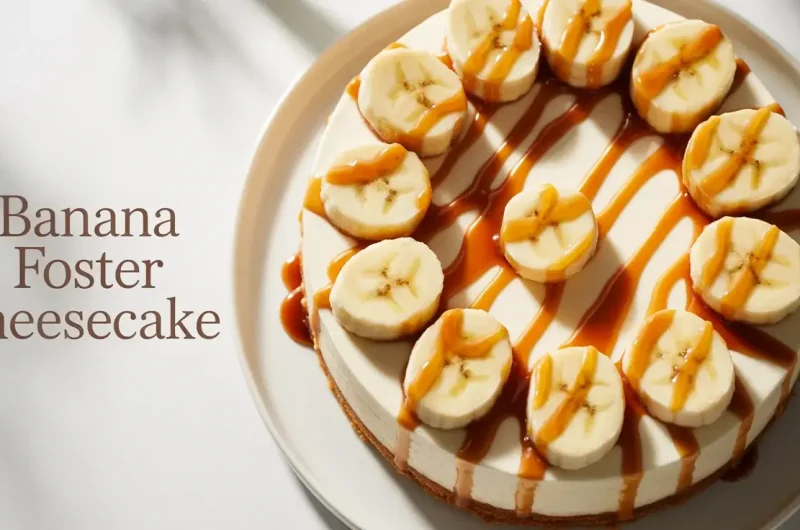 Banana Foster Cheesecake
