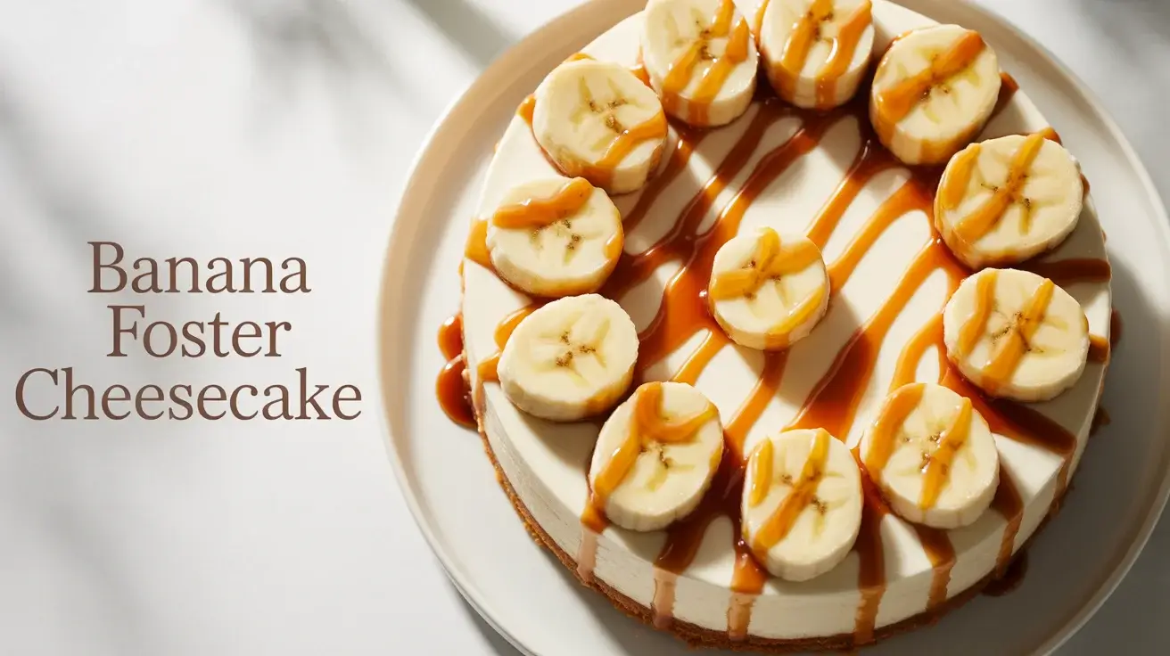 Banana Foster Cheesecake