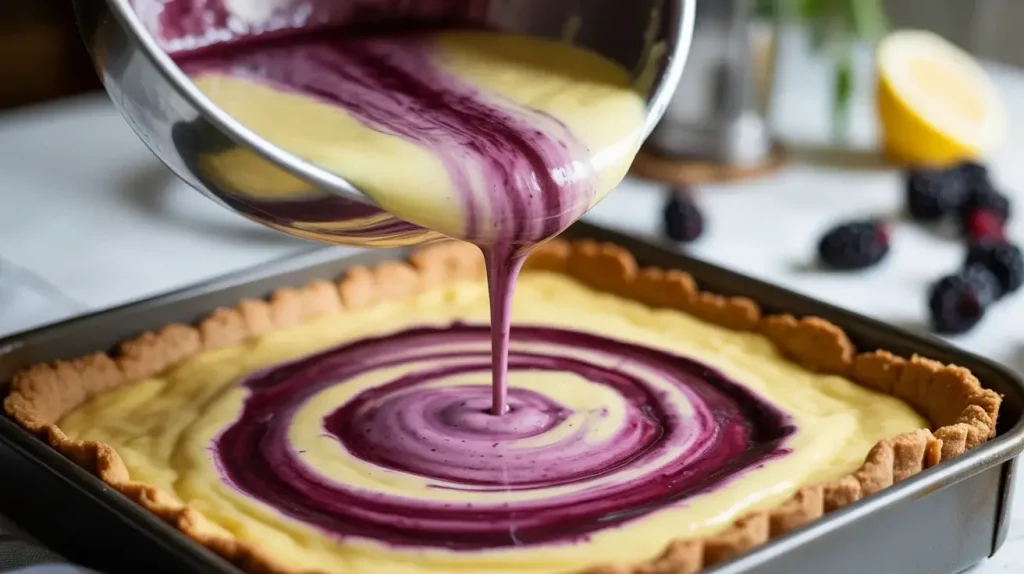 How to Make Blackberry Lemon Squares