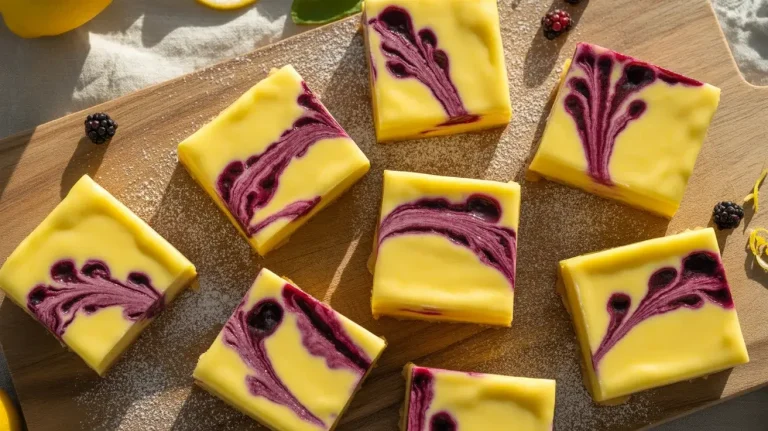 Blackberry Lemon Squares