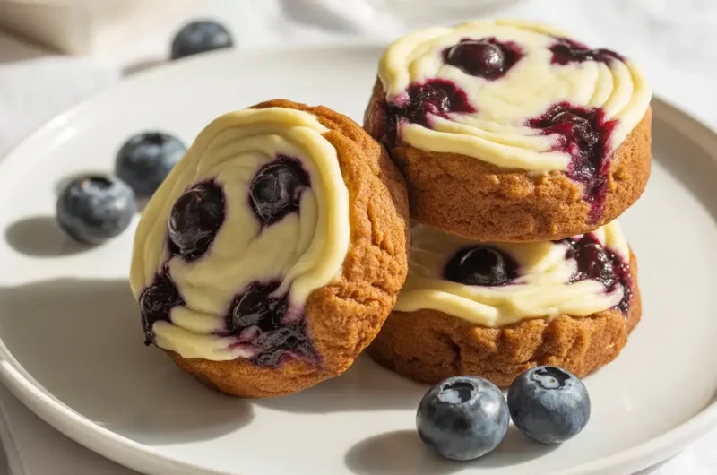Blueberry Cheesecake Cookies