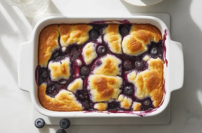 Blueberry Dump Cake Recipe