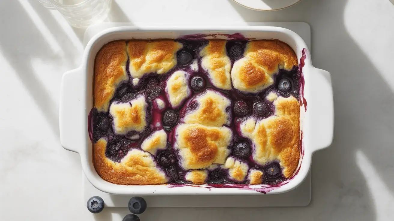 Blueberry Dump Cake Recipe