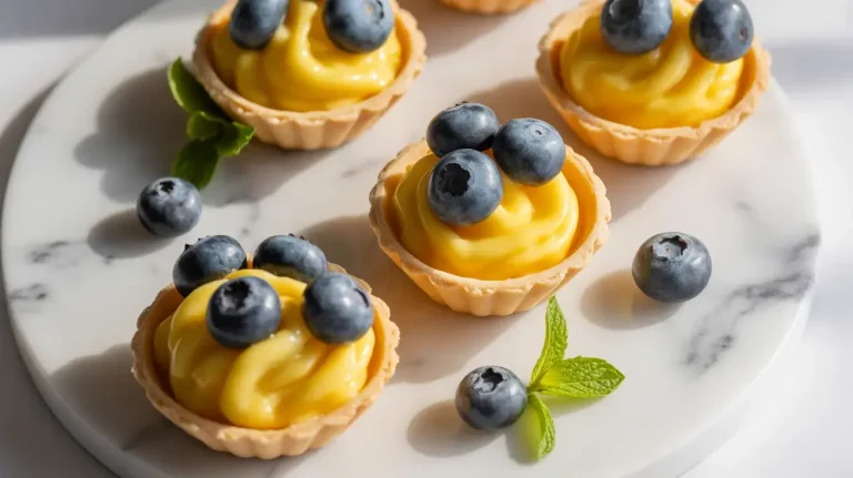 Blueberry Lemon Tartlets: A Bite-Sized Burst of Summer