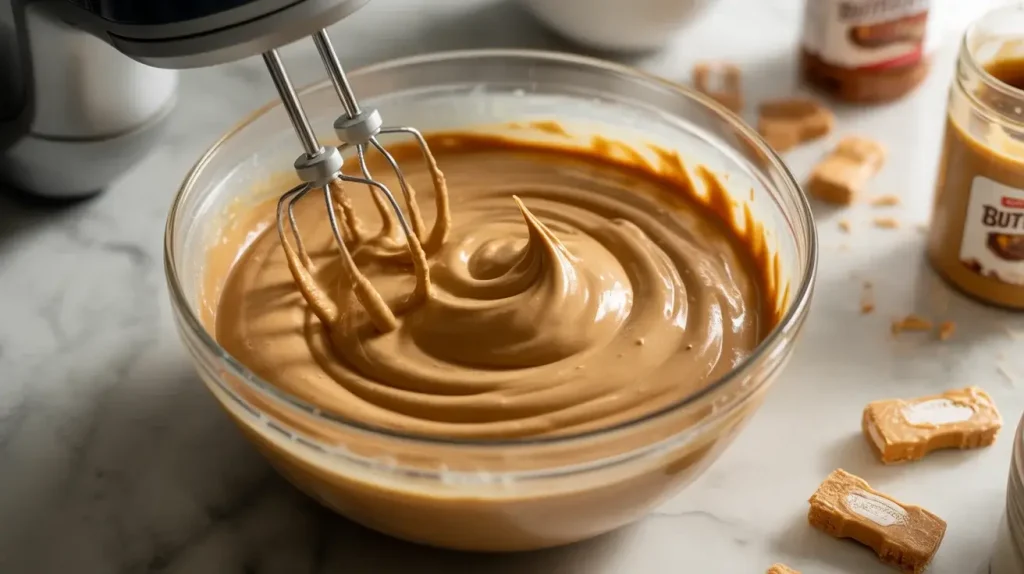 How to Make Butterfinger Peanut Butter Cream