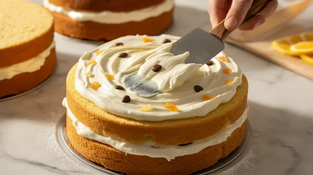 How to Make Cannoli Layer Cake