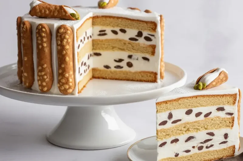 Cannoli Layer Cake