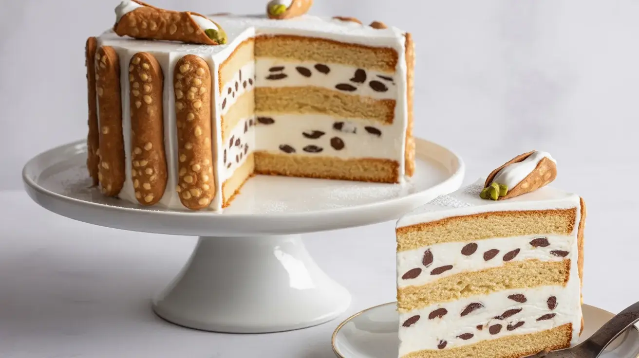 Cannoli Layer Cake