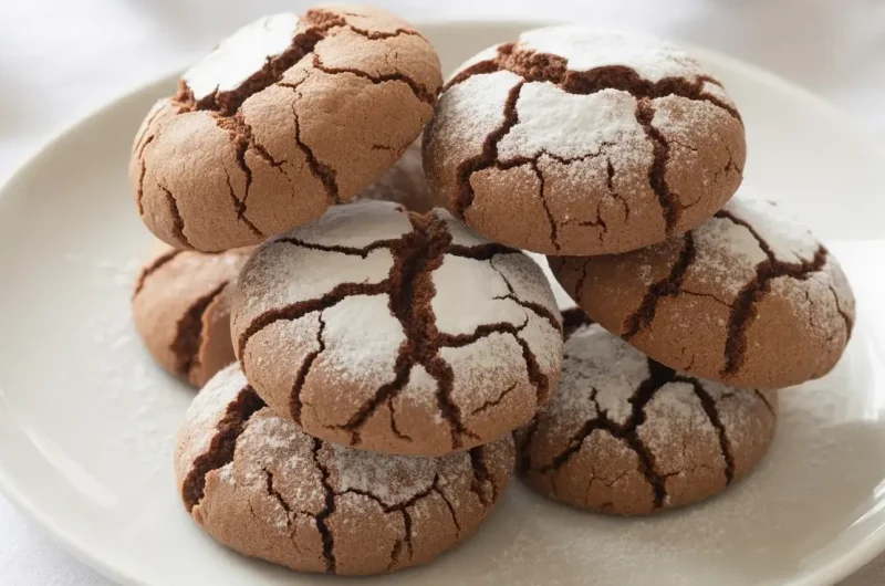 Chocolate Amaretti Dream Cookies