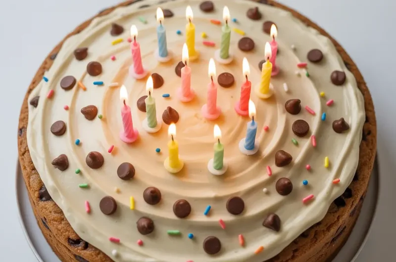 Chocolate Chip Cookie Cake