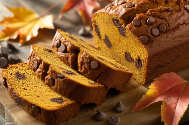 Chocolate Chip Pumpkin Harvest Bread