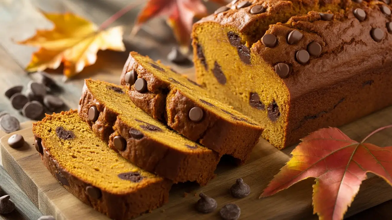 Chocolate Chip Pumpkin Harvest Bread
