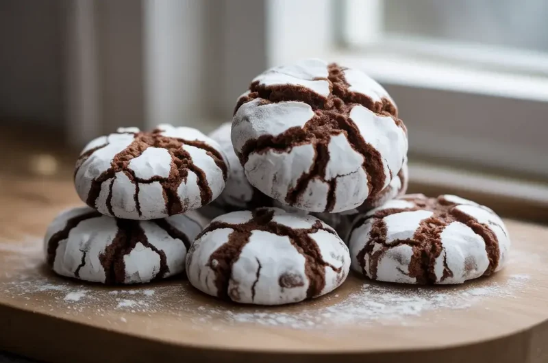 Chocolate Chip Ricotta Crinkle Breakfast Cookies
