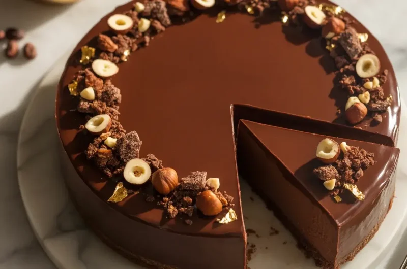 Chocolate Crunch Cheesecake