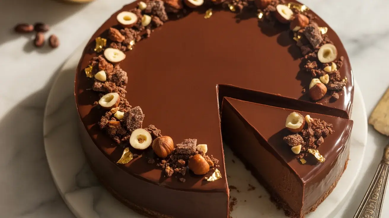Chocolate Crunch Cheesecake