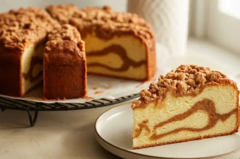 Cinnamon Crumb Sourdough Discard Coffee Cake