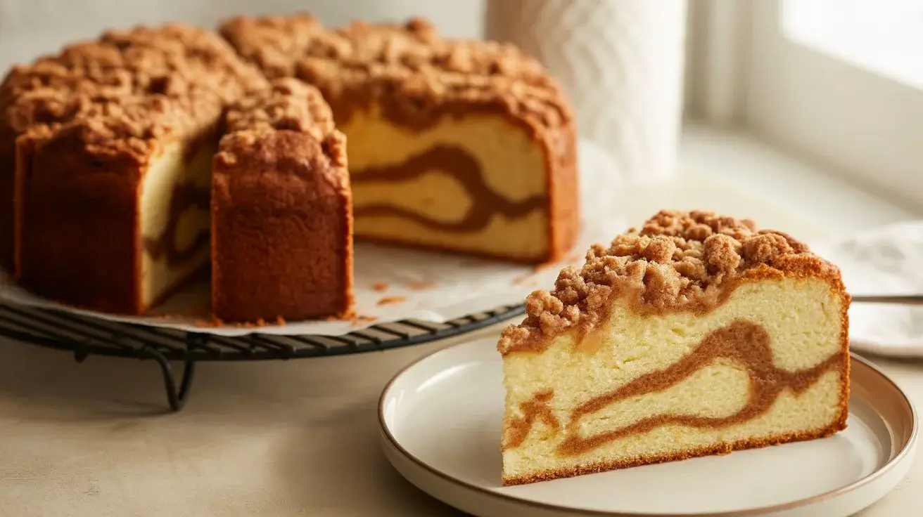 Cinnamon Crumb Sourdough Discard Coffee Cake