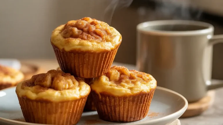 Cinnamon Sugar French Toast Muffins