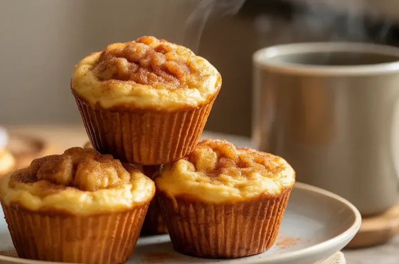 Cinnamon Sugar French Toast Muffins
